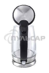 Чайник электрический Kitfort КТ-619, стекло, 1850 - 2200 Вт, 1.7 л