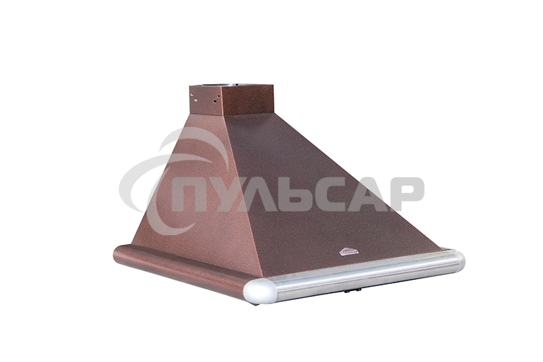 Вытяжка каминная Elikor Сатурн 50П-180-В1Л медный/нерж. сталь, 50 см, 180 куб. м/ч, 48 дБ