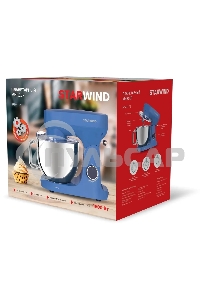 Миксер планетарный Starwind SPM4172 1800Вт васильковый