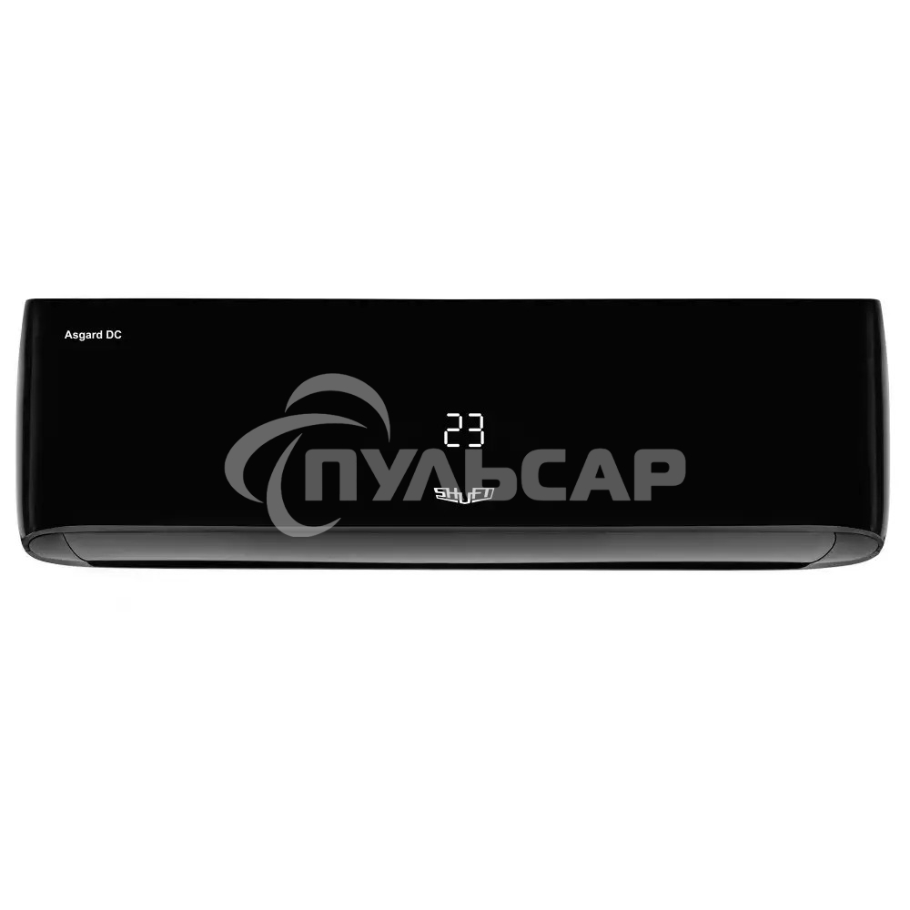 Блок внутренний сплит-системы Shuft Asgard DC Black SFTHAI/in-09HN8/BL инвертор, 9000 BTU, 25 м2, 27,5 дБ, охлаждение, обогрев, осушение, черный