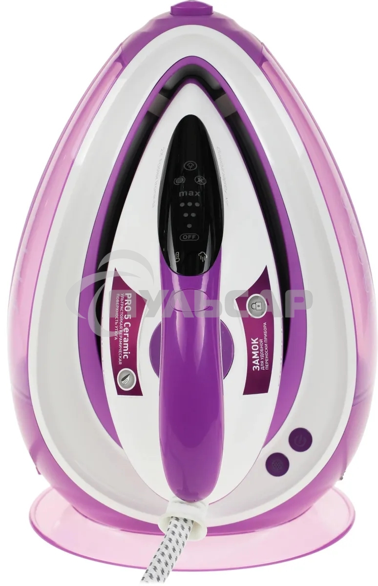 Парогенератор Polaris PSS 6540K 2400Вт белый/лиловый