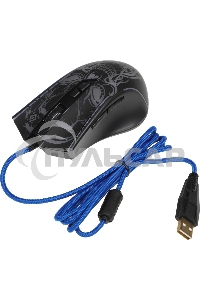 Мышь проводная Defender Bulletstorm GM-928 черный, 7200 dpi, USB, кнопки - 7