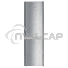 Холодильник Liebherr CUELE 3331-26 001 серебристый двухкамерный 212/84л морозилка снизу