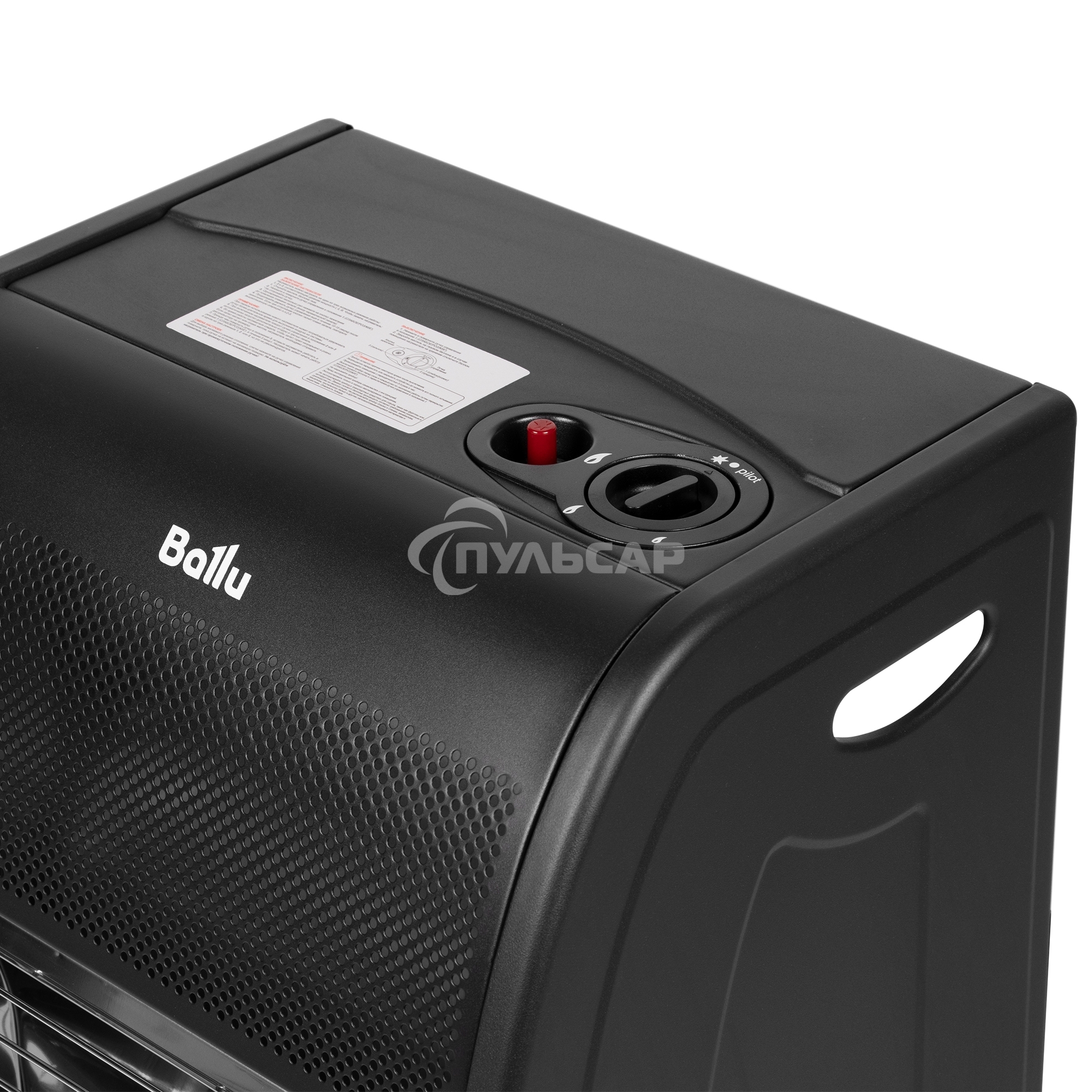 Обогреватель инфракрасный газовый Ballu BIGH-45 K черный, керамический, 3800 Вт, 60 м2