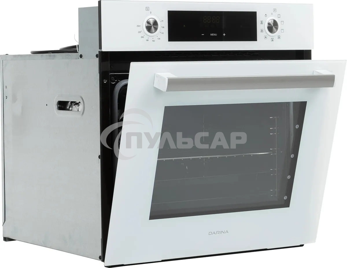 Духовой шкаф электрический Darina 0V5 BDE 112 708 W1 белый, встраиваемый