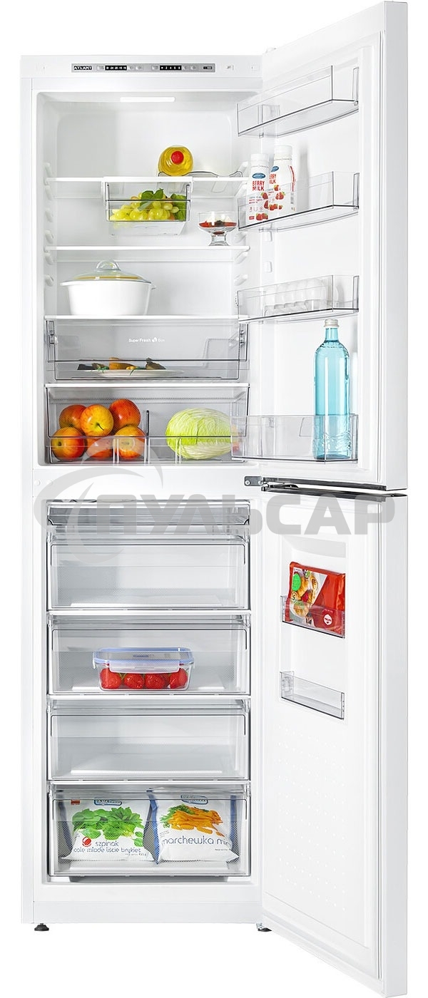 Холодильник Atlant ХМ 6625-109 белый двухкамерный 205/159л морозилка снизу