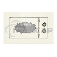 Микроволновая печь встраиваемая Maunfeld JBMO.20.5GRIB бежевый, 20 л, 700 Вт, переключатели - поворотный механизм