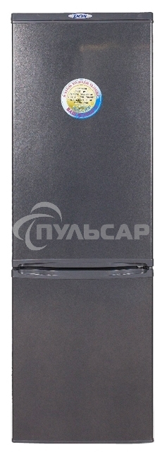 Холодильник DON R-291 G графит зеркальный двухкамерный 225/101л морозилка снизу