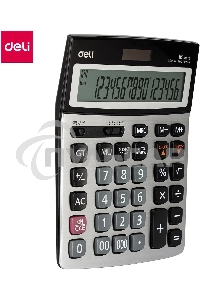 Калькулятор бухгалтерский Deli E39265 серый 16-разр.