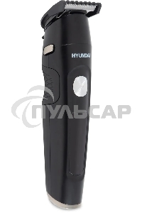Машинка для стрижки Hyundai H-HC7120 черный/серебристый 5Вт (насадок в компл:10шт)