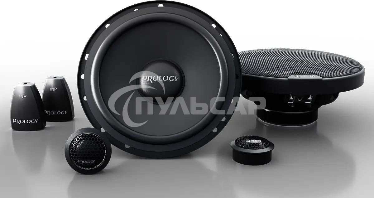 Колонки автомобильные Prology CX-65CS 180Вт 90дБ 4Ом 16см (6.5дюйм) (ком.:2кол.) компонентные двухполосные