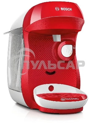 Кофемашина капсульная Bosch Tassimo TAS1006 Happy красный, исп. кофе - капсулы, 0.7 л, 1400 Вт.