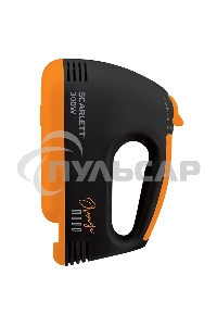 Миксер ручной Scarlett SC-HM40S20 300Вт черный/оранжевый