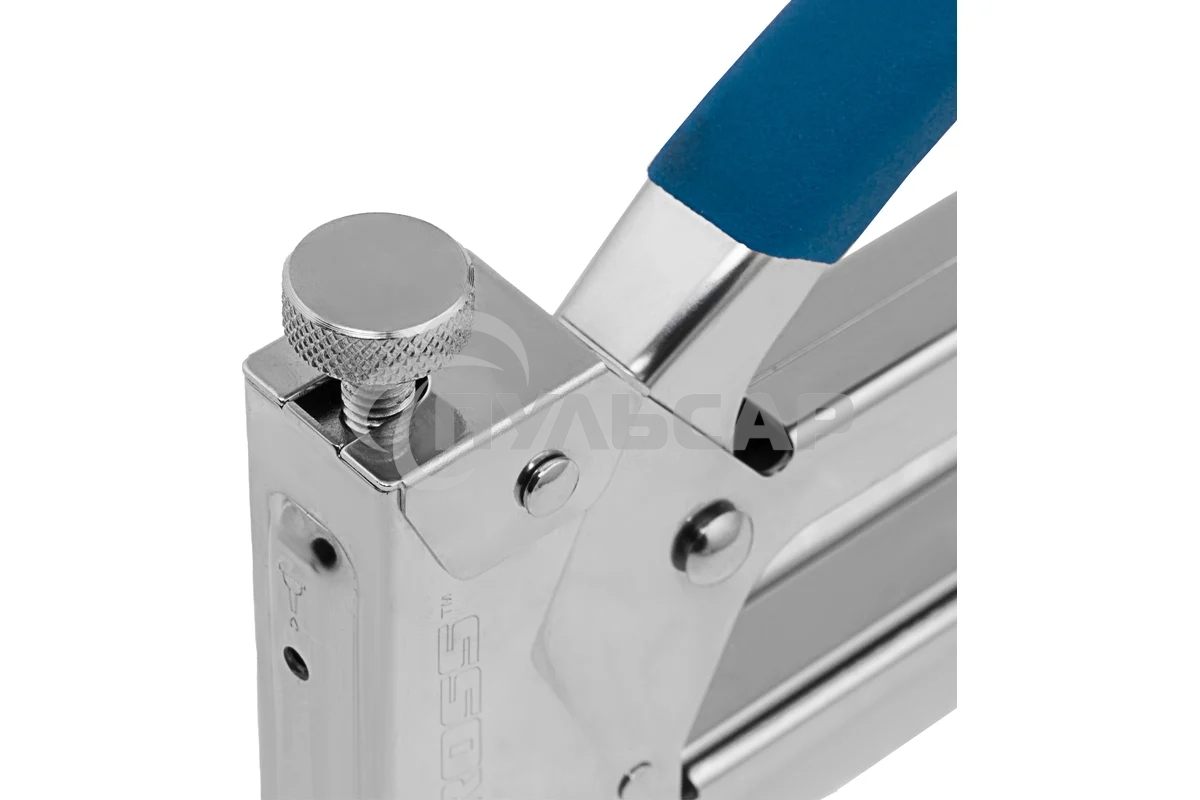 Степлер GROSS 41000 мебельный регулируемый handwerker стальной корпус тип скобы 53 4-14мм