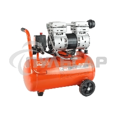 Компрессор PATRIOT WO 24-160 525306375 Безмасляный; Мощн. 1,1 кВт; Напр. 230В Об. двиг.: 2850 об/мин; Производительность: 160 л/мин; Объем ресивера: 24 л; Давление: 8 бар