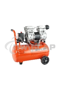 Компрессор PATRIOT WO 24-160 525306375 Безмасляный; Мощн. 1,1 кВт; Напр. 230В Об. двиг.: 2850 об/мин; Производительность: 160 л/мин; Объем ресивера: 24 л; Давление: 8 бар