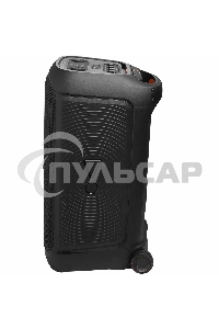 Портативная акустика JBL PartyBox Stage 320 /240 Вт/4жинамика/Bluetooth 5.3/USB/3.5 мм/влагозащита IPX4/подсветка/до 18ч.работы/черный (JBLPBSTAGE320EP)