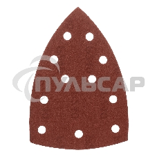 Треугольник абразивный Denzel на ворc. подложке под 