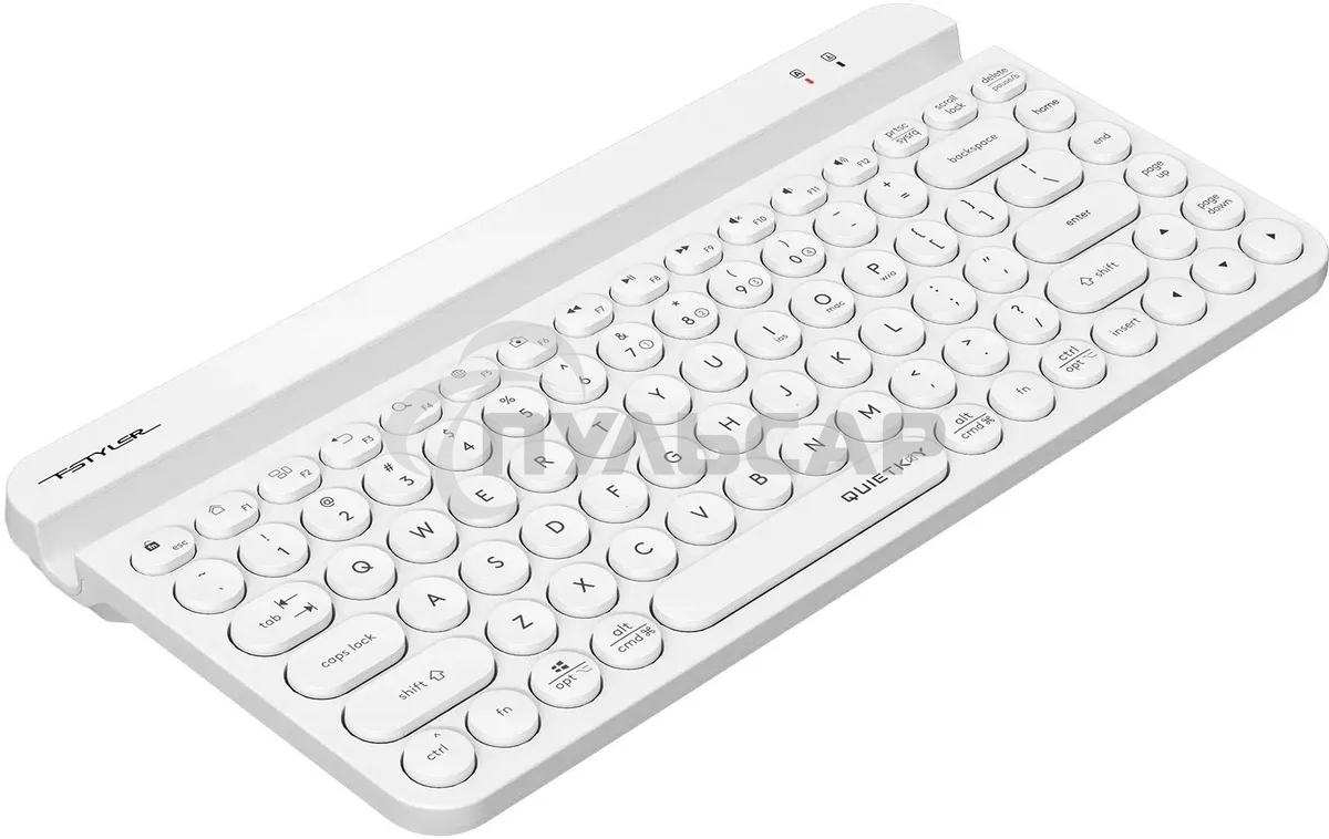 Клавиатура беспроводная A4Tech Fstyler FBK30 белый USB