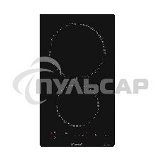 Индукционная варочная панель Brandt BPI1621UB, домино, 2 варочных зоны, 10 уровней мощности, индикация остаточного тепла, таймер, Ultraboost, черный