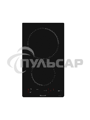Индукционная варочная панель Brandt BPI1621UB, домино, 2 варочных зоны, 10 уровней мощности, индикация остаточного тепла, таймер, Ultraboost, черный