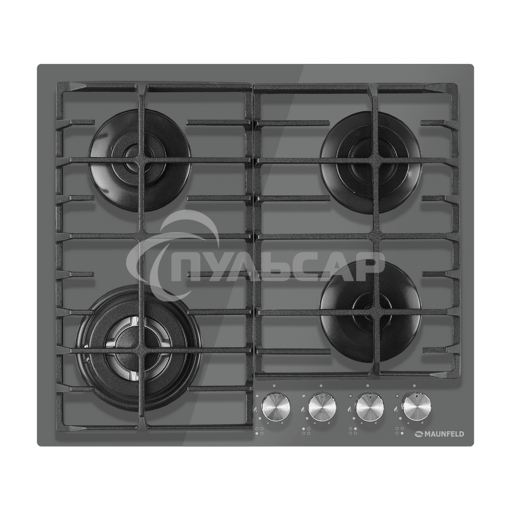 Газовая варочная панель Maunfeld EGHG.64.63CDGR/G графитовый
