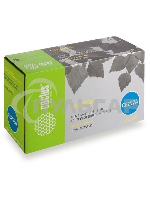 Картридж лазерный Cactus CS-CE252A желтый (7000 стр.) для HP Сolor LaserJet CP3525/CM3530