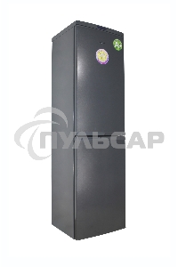 Холодильник DON R-297 G графит зеркальный двухкамерный 225/140л морозилка снизу