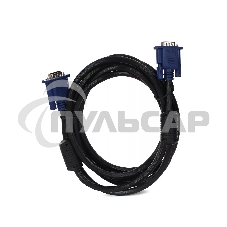 Кабель монитор-SVGA card (15M-15M) 3.0м 2 фильтра VCOM