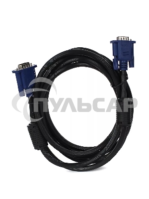 Кабель монитор-SVGA card (15M-15M) 3.0м 2 фильтра VCOM