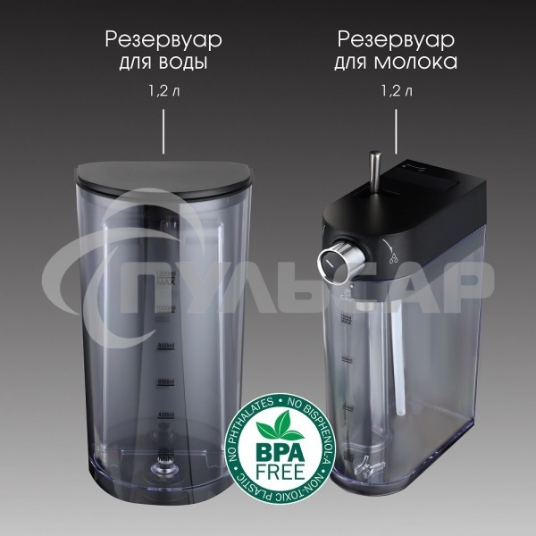 Кофеварка рожковая Zigmund & Shtain ZCM-890 черный/стальной, исп. кофе - молотый, 1.2 л, 1600 Вт, 15 бар