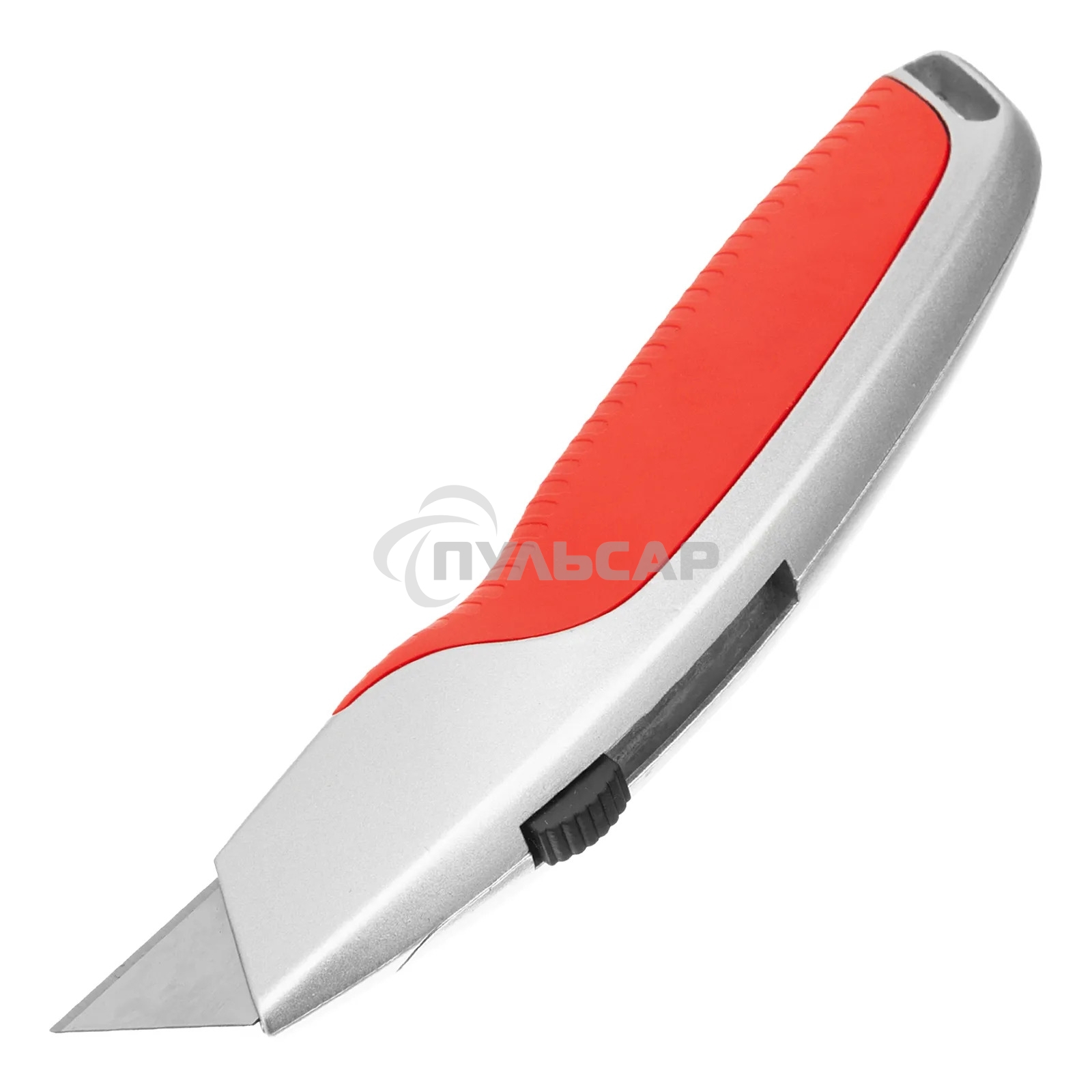 Нож Matrix, выдвижное трапецивидное лезвие, эргономичная двухкомпонентная рукоятка