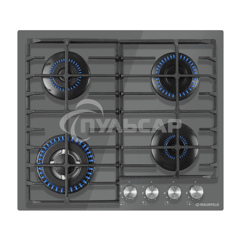 Газовая варочная панель Maunfeld EGHG.64.63CDGR/G графитовый