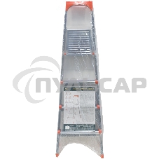 Лестница-стремянка стальная Fit 4 ступени, вес 5.55 кг