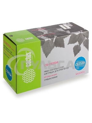 Картридж лазерный Cactus CS-CE253A пурпурный (7000 стр.) для HP Сolor LaserJet CP3525/ CM3530