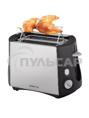 Тостер Polaris PET-0812A черный матовый