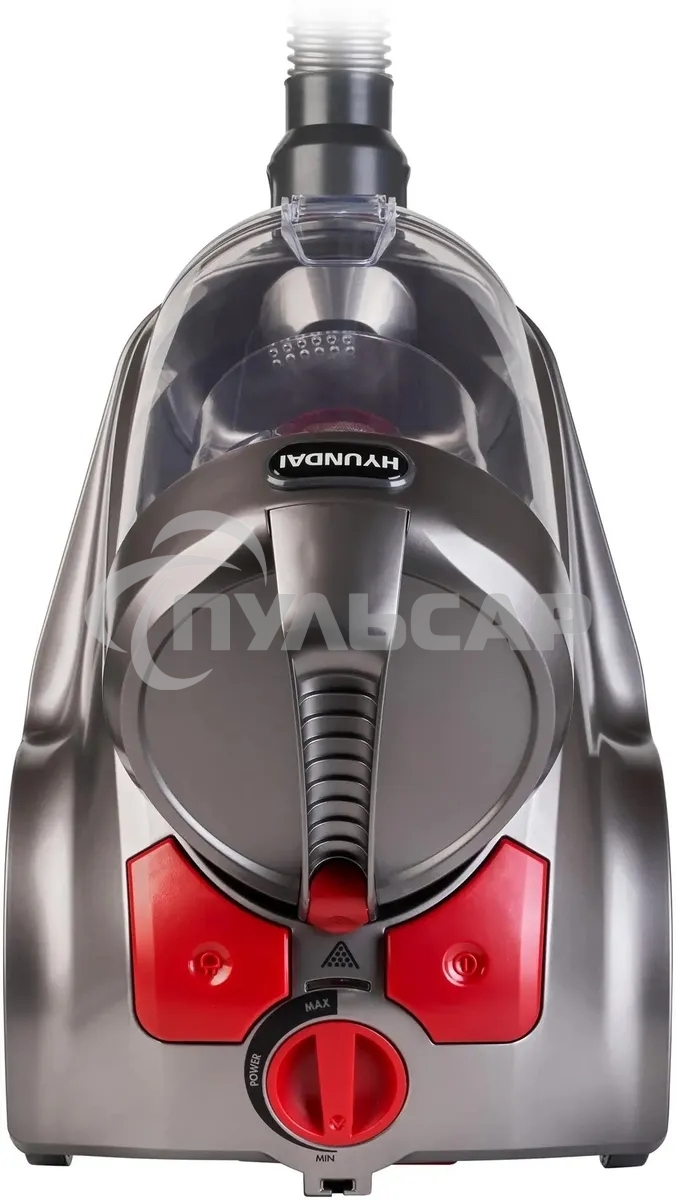 Пылесос Hyundai HYV-C4500 темно-серый, 380/2400 Вт, уборка сухая, пылесборник контейнер 3.5 л