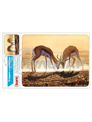 Коврик для мыши Buro BU-M40077 коричневый/рисунок