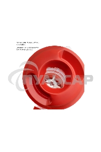 Блендер Galaxy Line GL 2162, красный, стационарный, 700 Вт, четырехлопастный нож, 4 скорости, импульсный режим