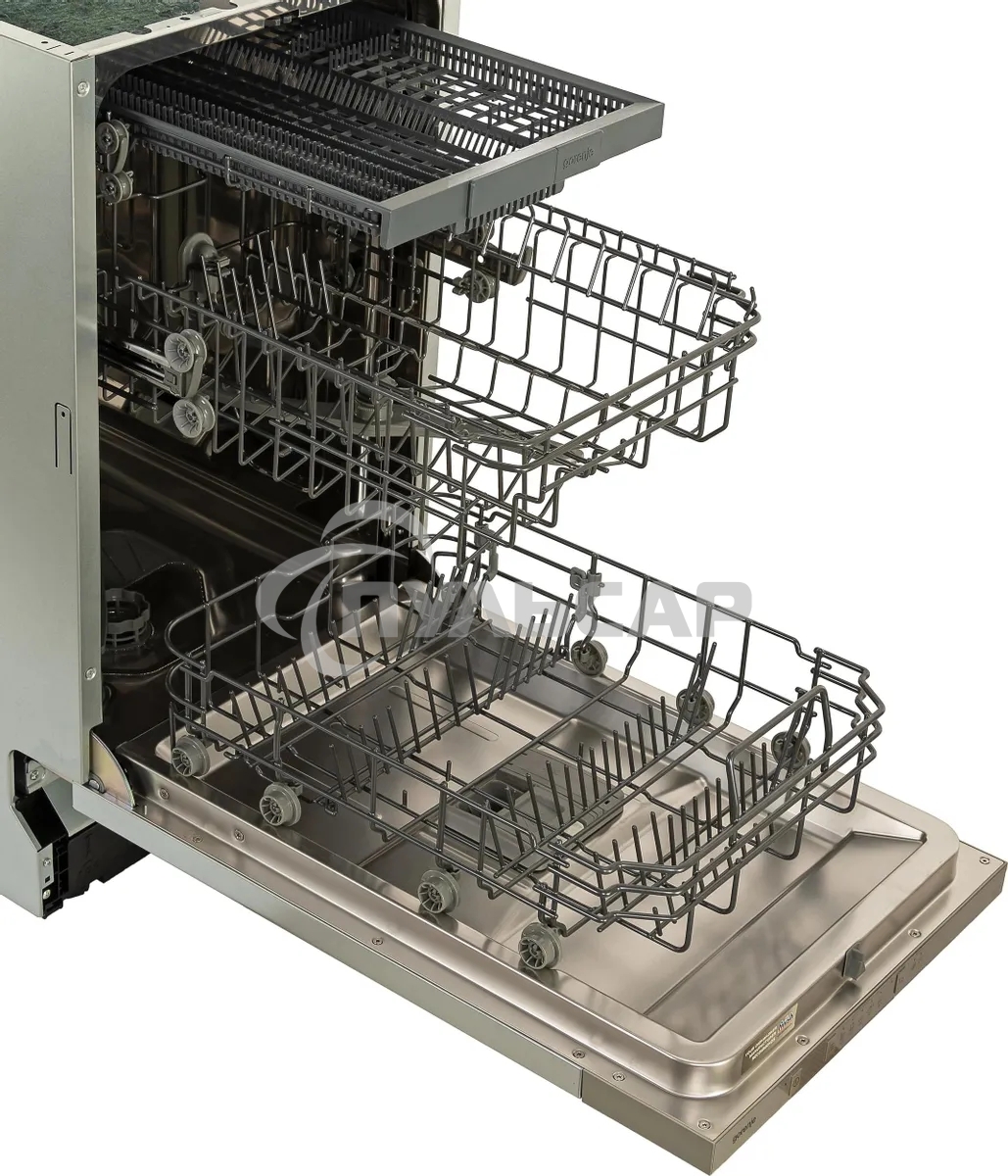 Встраиваемая посудомоечная машина Gorenje GV520E10S, черный, 44.8 см, 11 компл., 47 дБ, класс A++