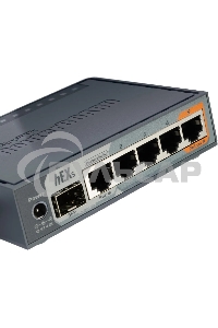 PoE-маршрутизатор MikroTikRB760iGS2 ядра (880 МГц), 5х 1G RJ45, SFP, USB, MicroSD, раздача PoE (HEX S)