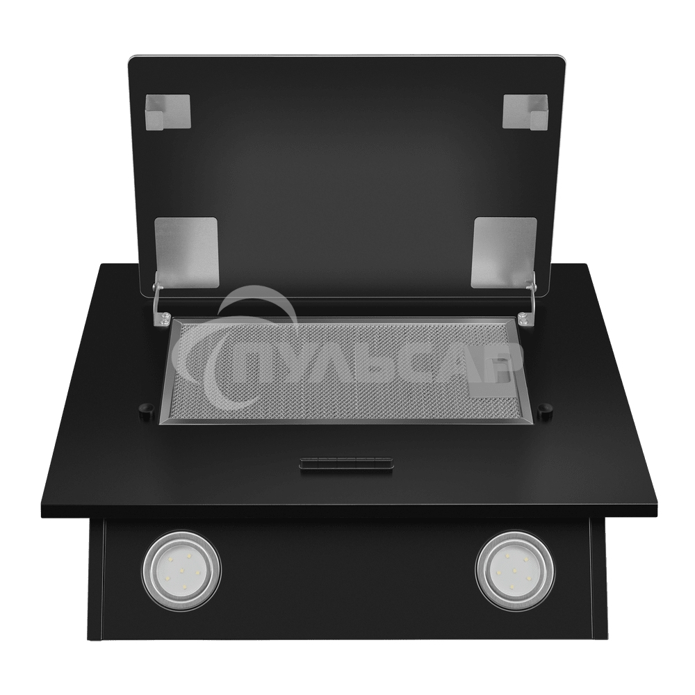 Вытяжка наклонная Maunfeld Tower A 50 черный, 50 см, 700 куб. м/ч, 66 дБ