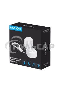 Беспроводные наушники Maxvi MHF-108BT белые TWS\капли\Sensor\180мАч\5.3\кабель Type-C