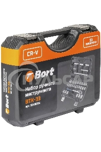 Набор ручного инструмента Bort BTK-33 (93418514)