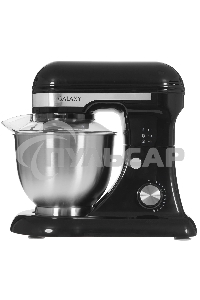 Миксер Galaxy Line GL 2230, черный, планетарный, 700 Вт, 12 скоростей