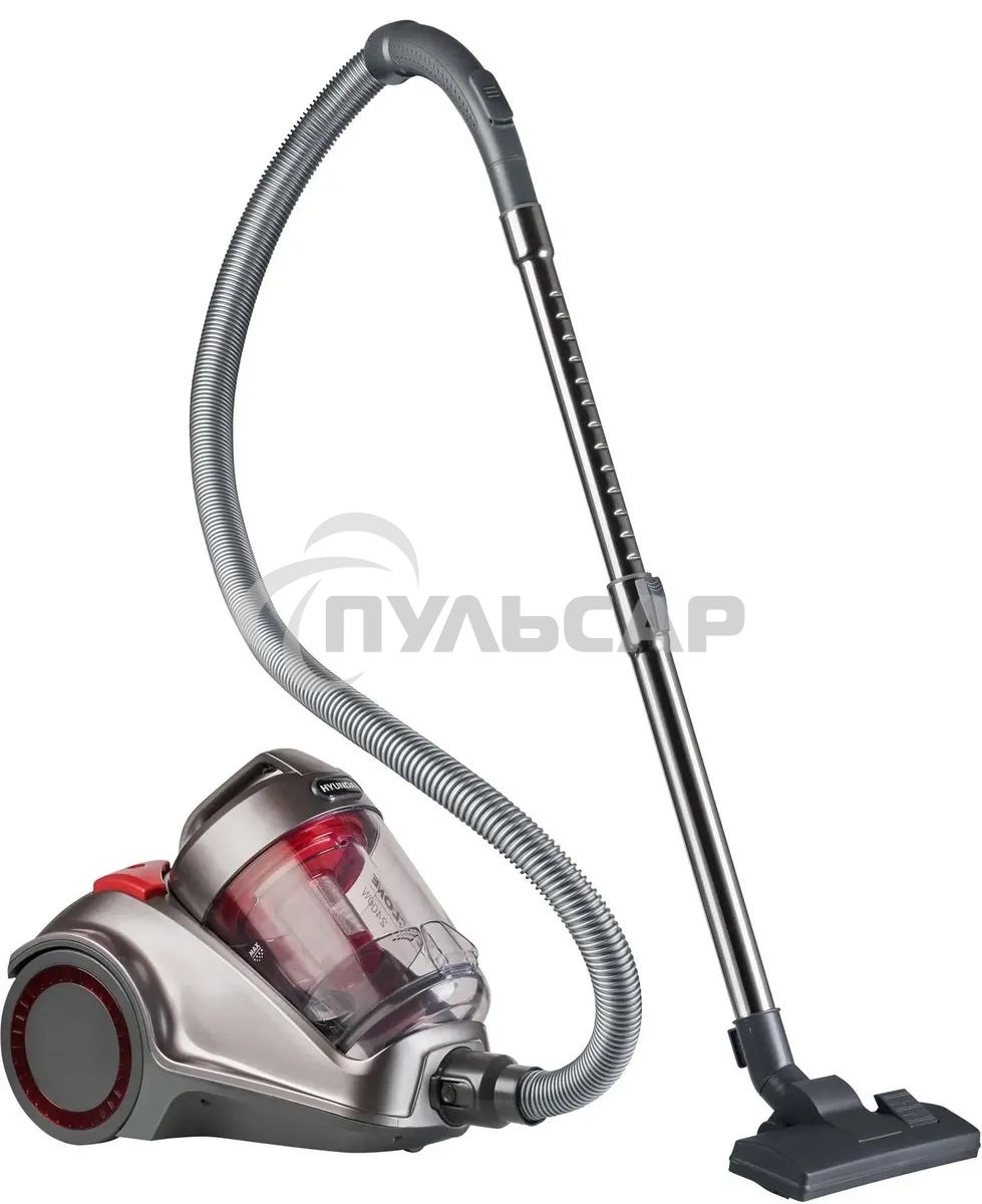 Пылесос Hyundai HYV-C4500 темно-серый, 380/2400 Вт, уборка сухая, пылесборник контейнер 3.5 л