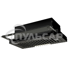 Вытяжка встраиваемая Zigmund & Shtain K 015.6 B черный, 60 см, 750 куб. м/ч, 52 дБ