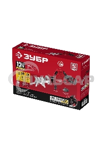 Пила сабельная. ЗУБР 12В, 1 АКБ (2А·ч), в коробке, СПЛ-125-21