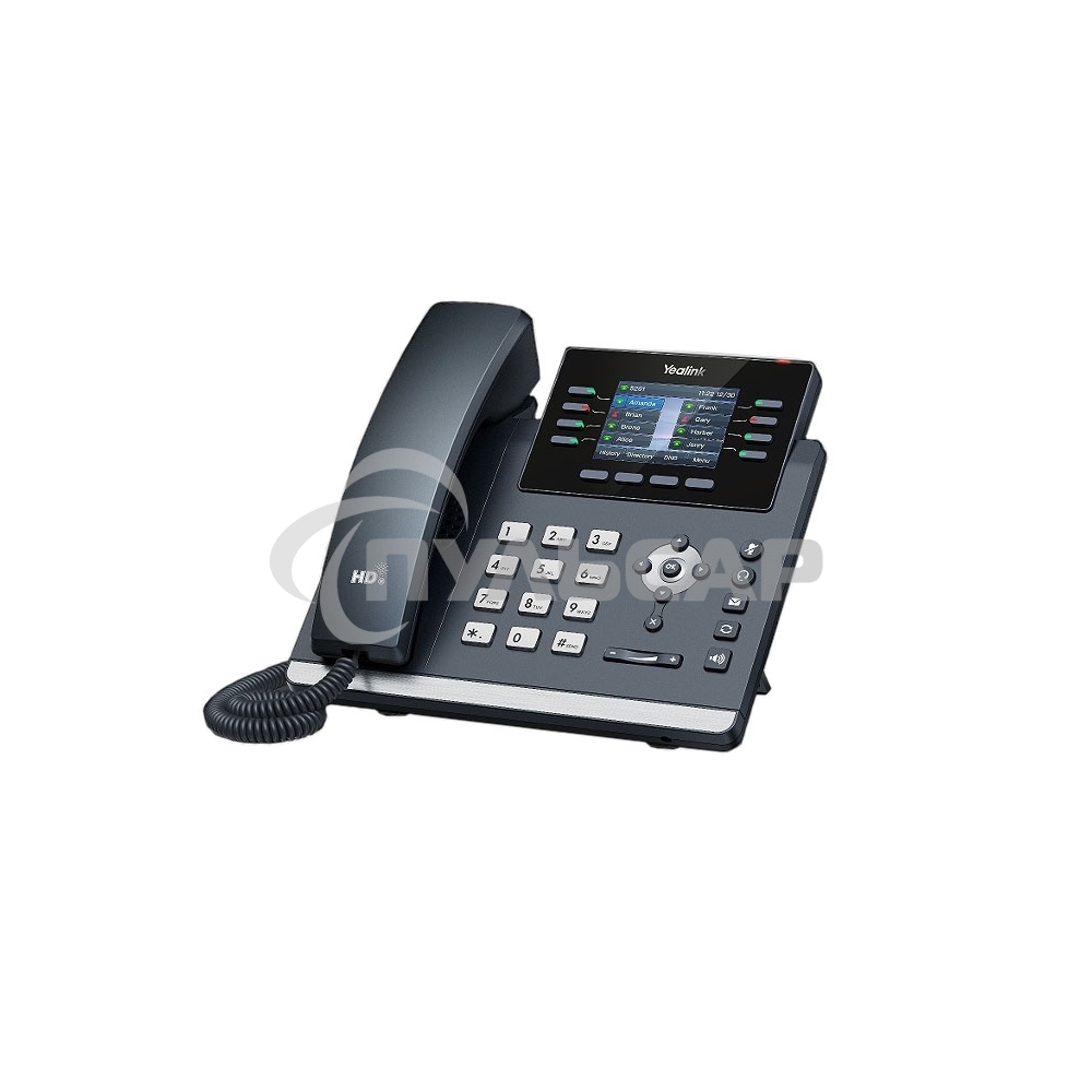 Телефон IP Yealink SIP-T44U черный