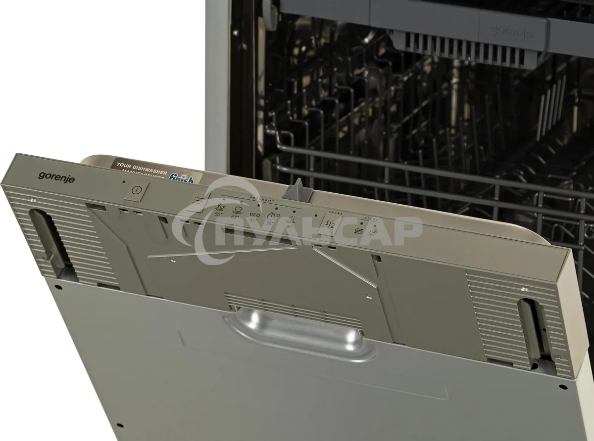 Встраиваемая посудомоечная машина Gorenje GV520E10S, черный, 44.8 см, 11 компл., 47 дБ, класс A++